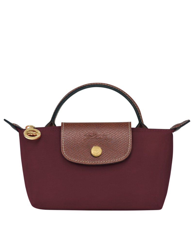 Le Pliage Original Mini Handbag – Burgundy (Crossbody)