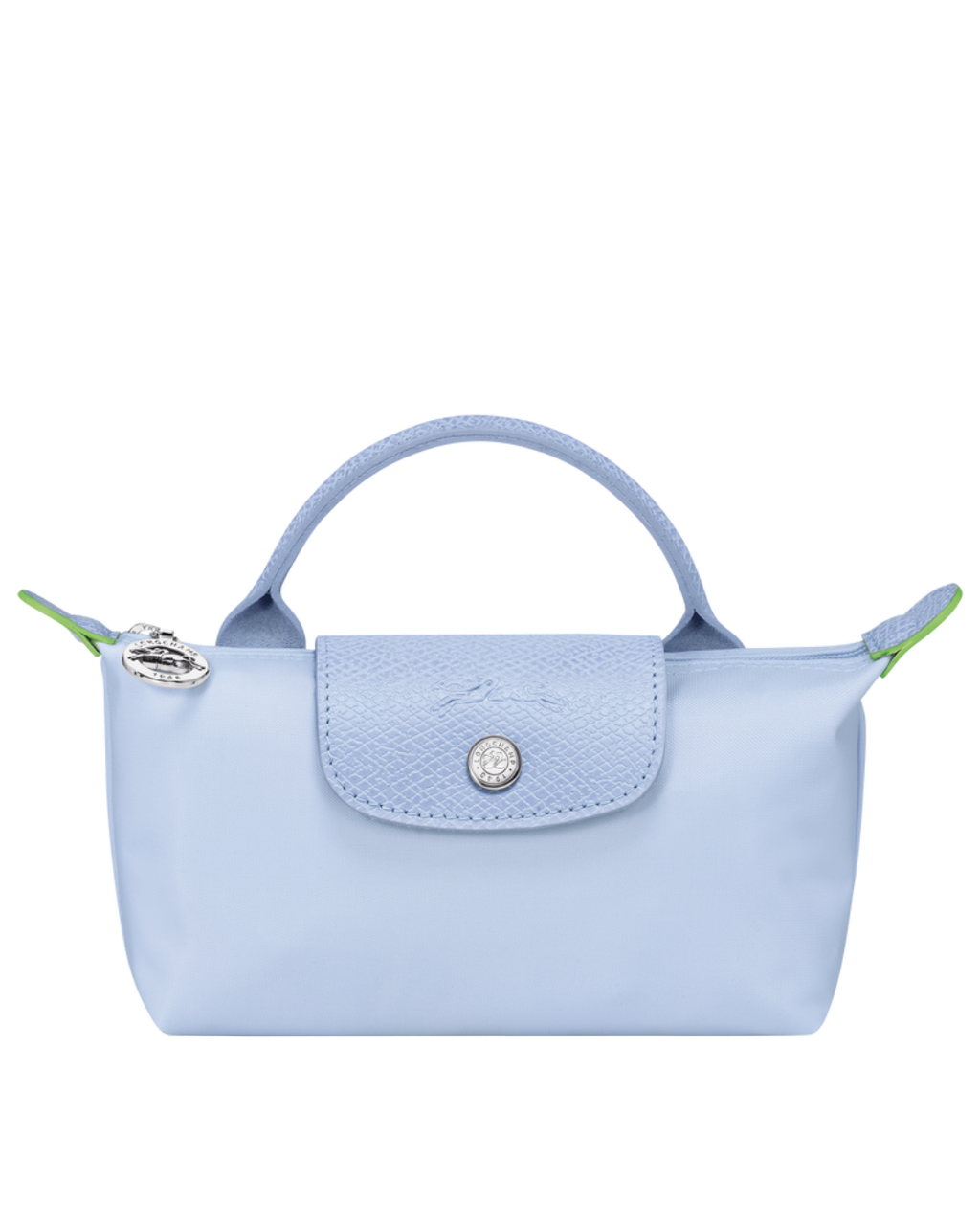 Le Pliage Green Mini Handbag – Sky Blue (Crossbody)