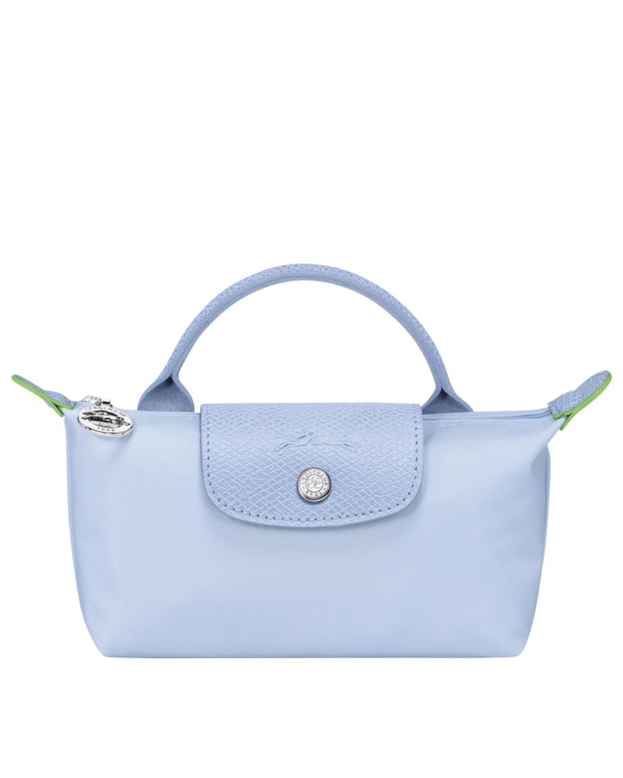 Le Pliage Green Mini Handbag – Sky Blue (Crossbody)