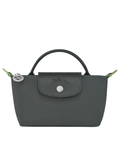 Le Pliage Green Mini Handbag – Graphite Gray (Crossbody)