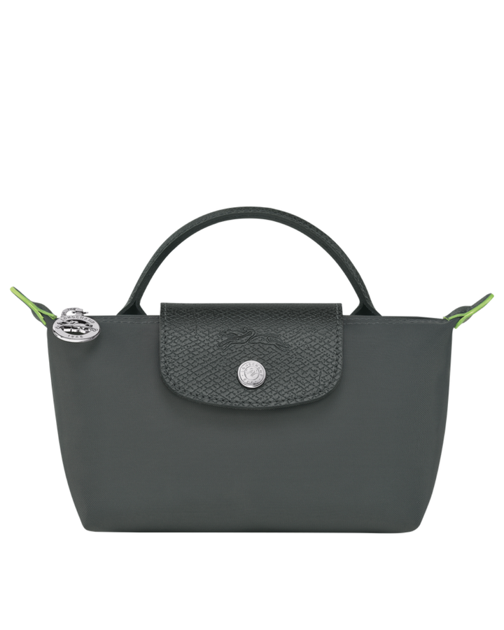 Le Pliage Green Mini Handbag – Graphite Gray (Crossbody)