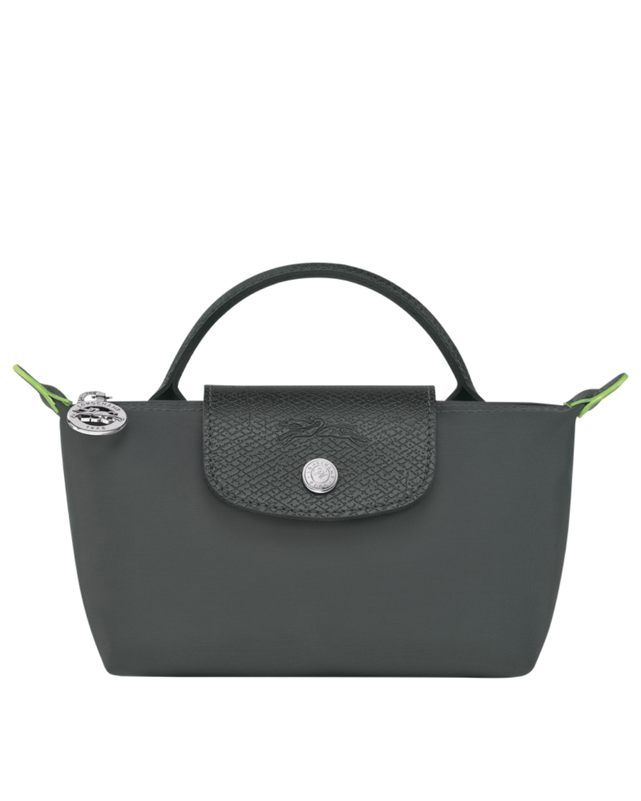 Le Pliage Green Mini Handbag – Graphite Gray (Crossbody)