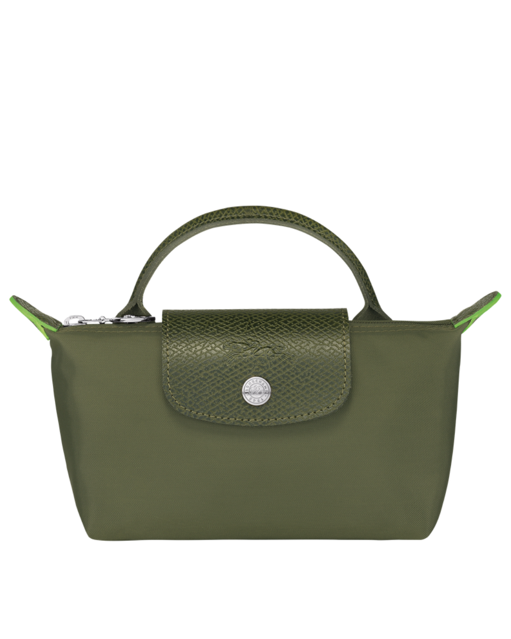 Le Pliage Green Mini Handbag – Forest Green (Crossbody)