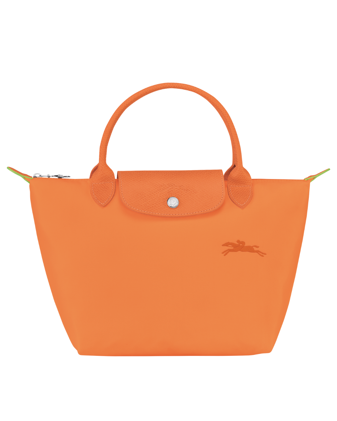 Le Pliage Green Handbag – Orange