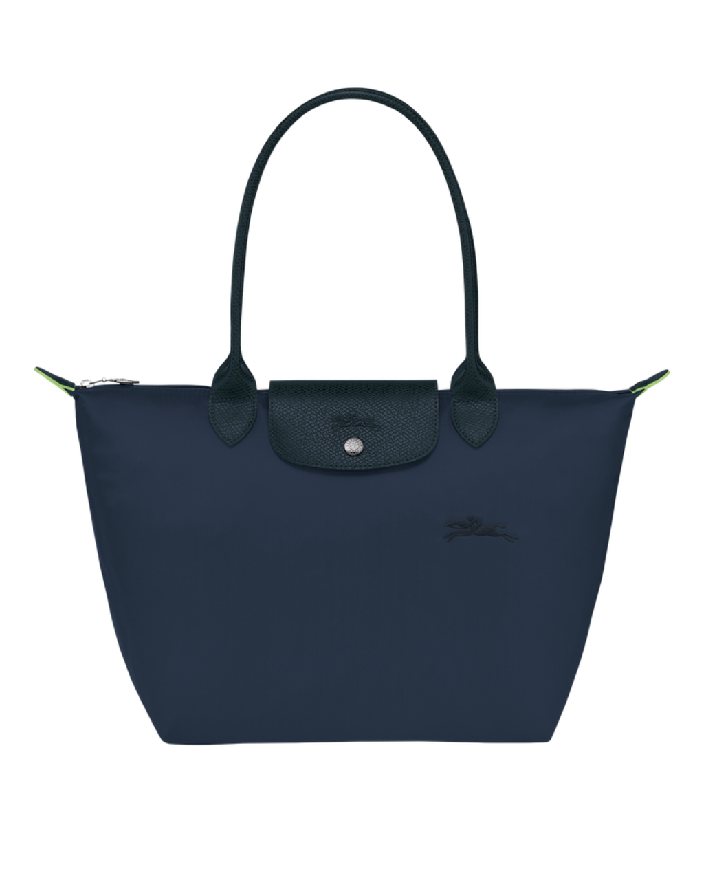 Le Pliage Green Medium Tote Bag – Navy Blue