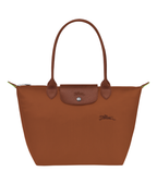 Le Pliage Green Medium Tote Bag – Cognac