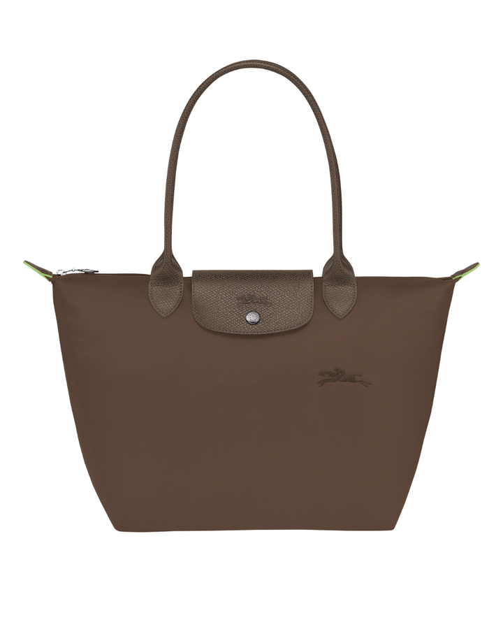 Le Pliage Green Medium Tote Bag – Terracotta
