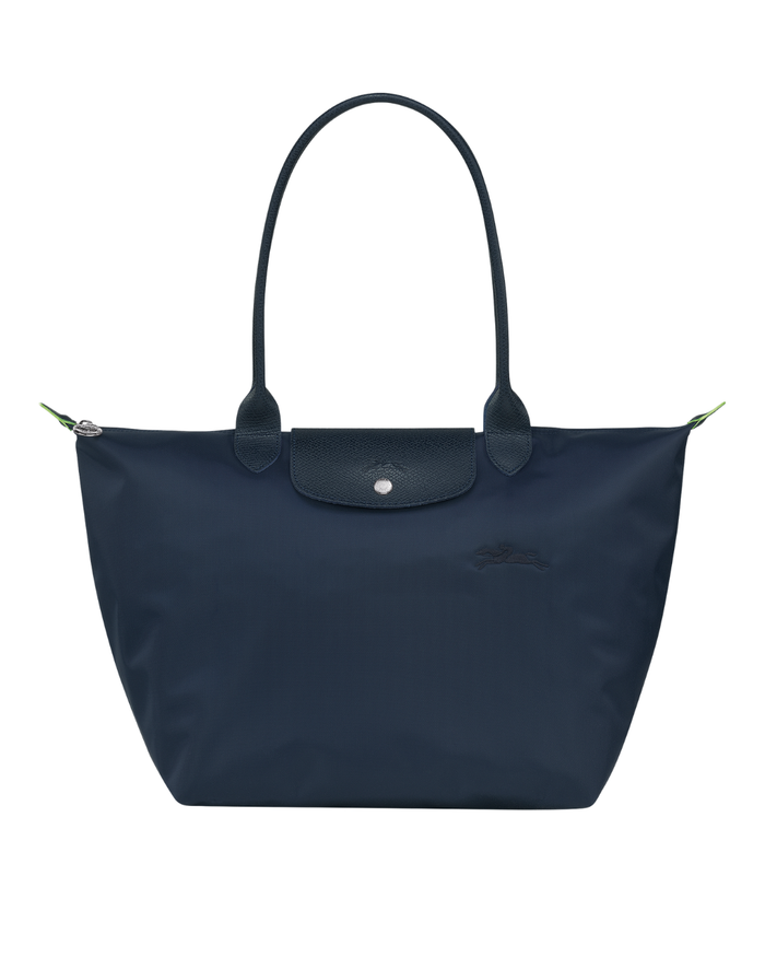 Le Pliage Green Large Tote Bag – Navy Blue