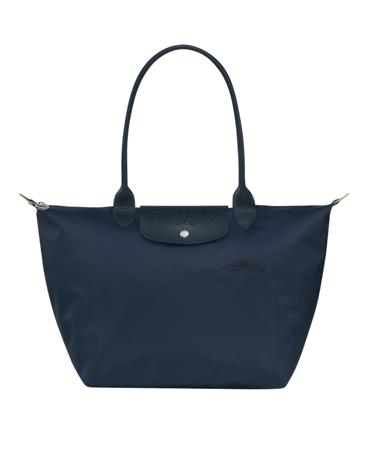 Le Pliage Green Large Tote Bag – Navy Blue