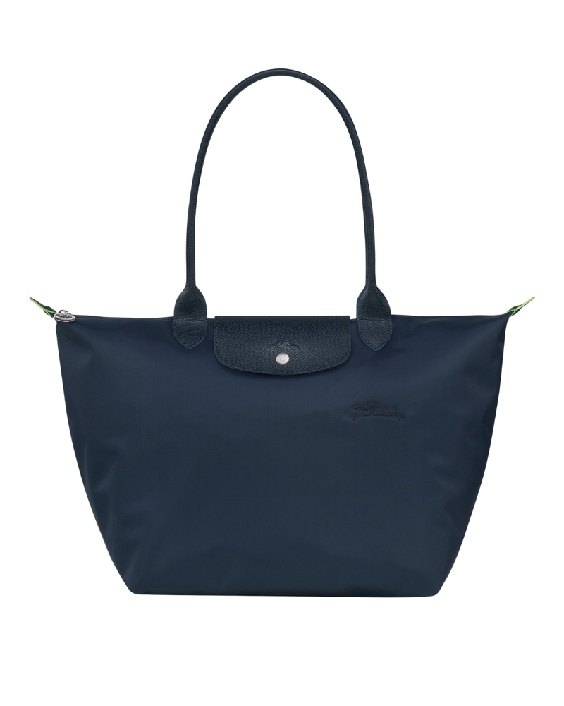 Le Pliage Green Large Tote Bag – Navy Blue