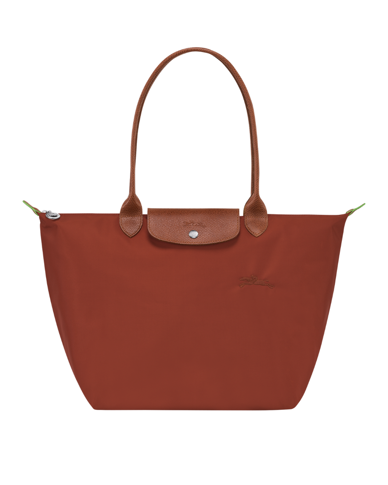 Le Pliage Green Large Tote Bag – Chestnut