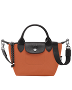 Le Pliage Energy XS Top Handle Bag – Reddish Brown