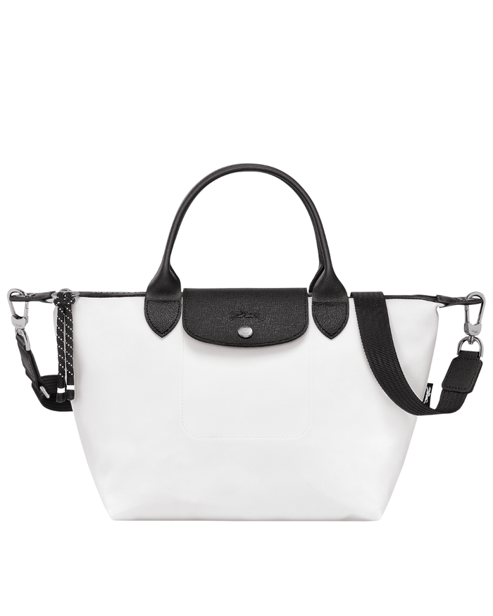 Le Pliage Energy Small Top Handle Bag – White