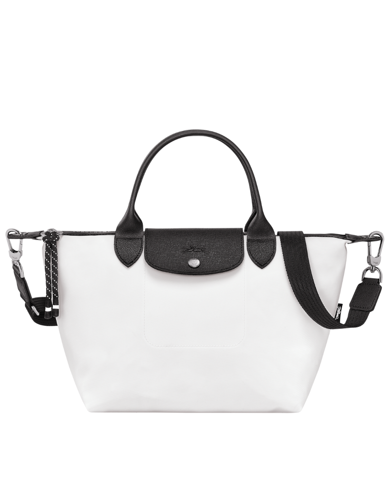 Le Pliage Energy Small Top Handle Bag – White