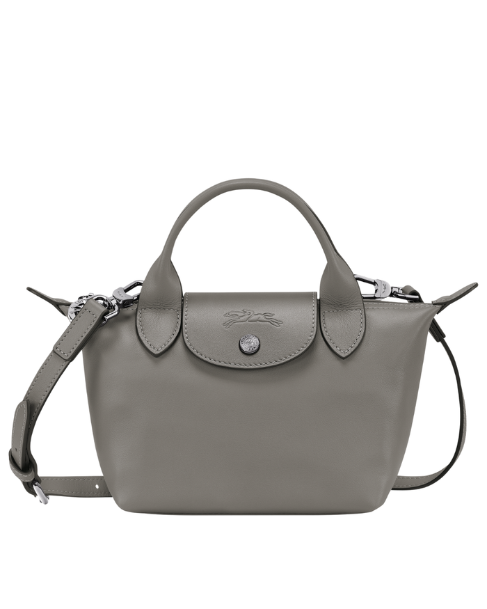 Le Pliage Xtra XS Leather Top Handle Bag – Sand Beige