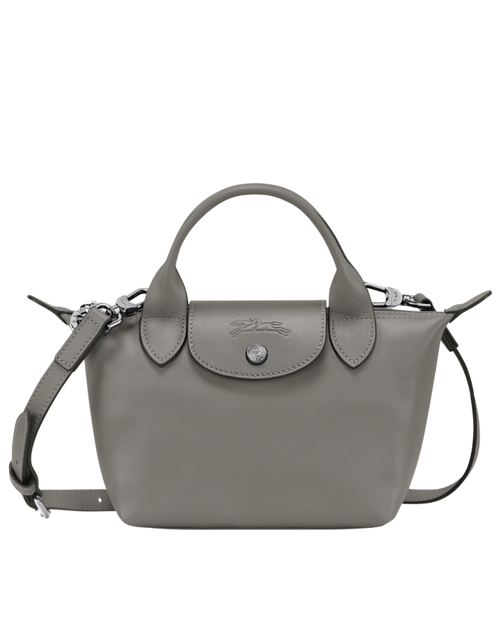 Le Pliage Xtra XS Leather Top Handle Bag – Sand Beige