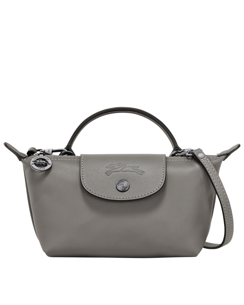 Le Pliage Xtra XS Mini Leather Top Handle Bag – Sand Beige