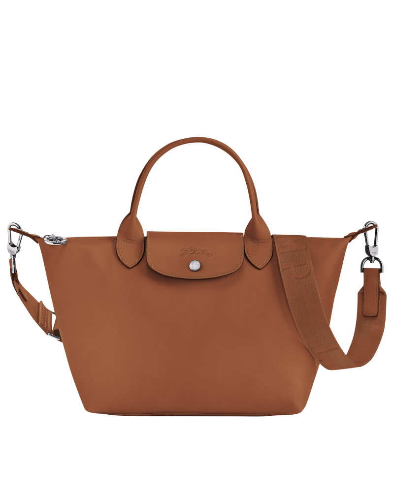 Le Pliage Xtra Small Leather Top Handle Bag – Cognac