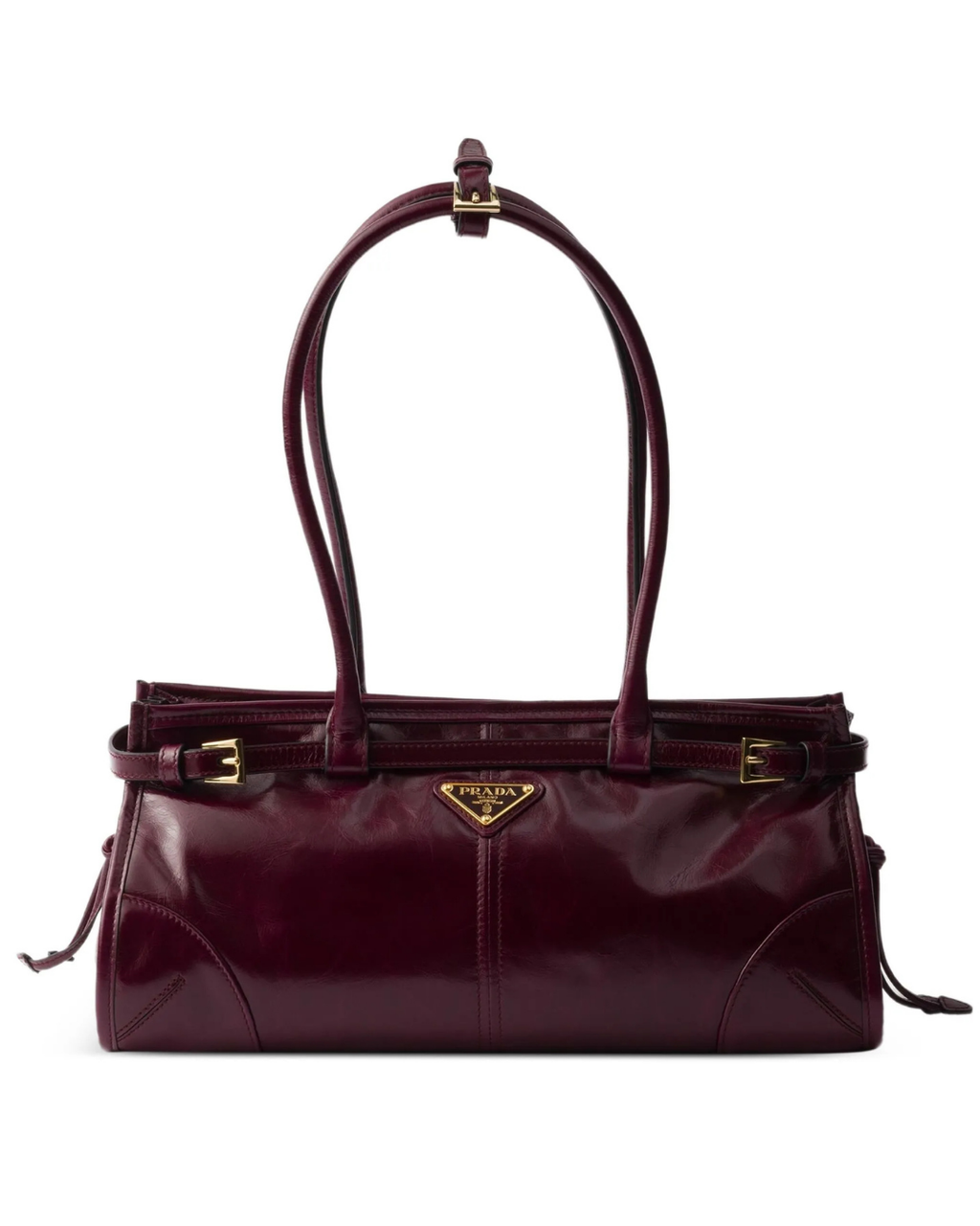 Bonnie Medium Leather Bag – Burgundy