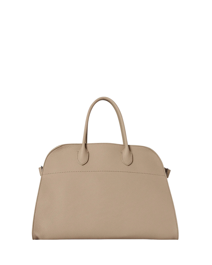 Soft Margaux 15 Leather Bag – Cream