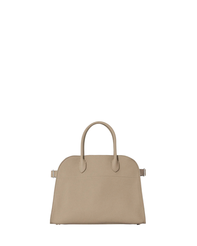 Soft Margaux 12 Leather Bag – Cream