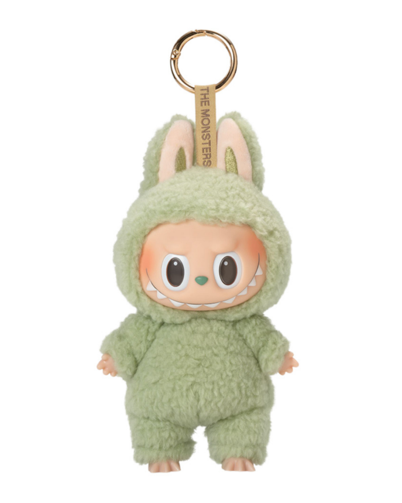 Tasty Macarons Series Khaki Vinyl Plush Keychain