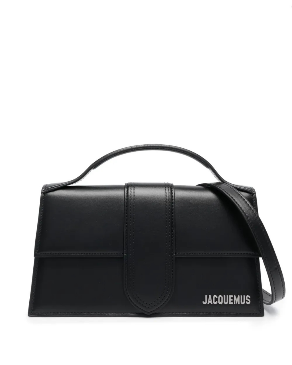 Le Grand Bambino Leather Tote Bag – Black