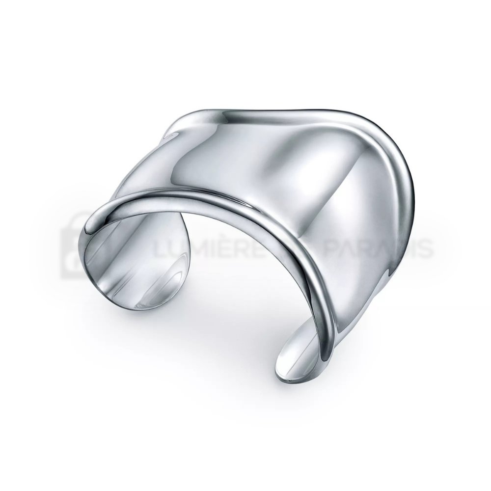 43 mm Genişliğinde Küçük Bone Cuff Gümüş Kelepçe – 925 Ayar Gümüş