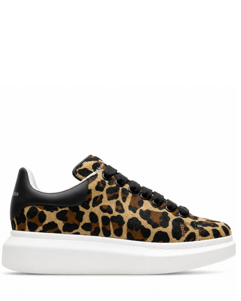 Leather Sneakers Leopard
