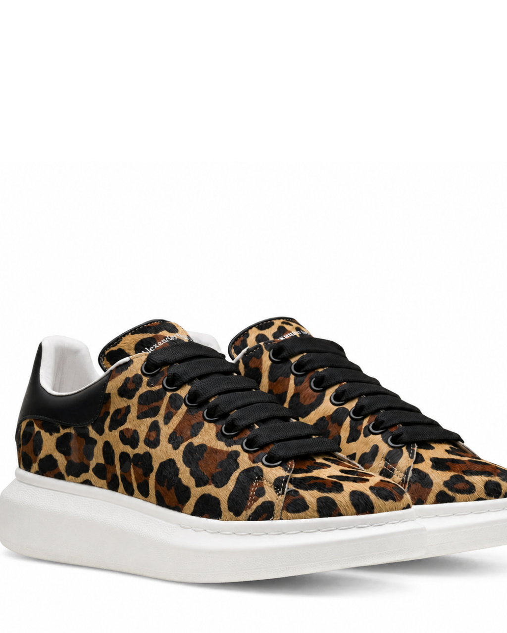 Leather Sneakers Leopard