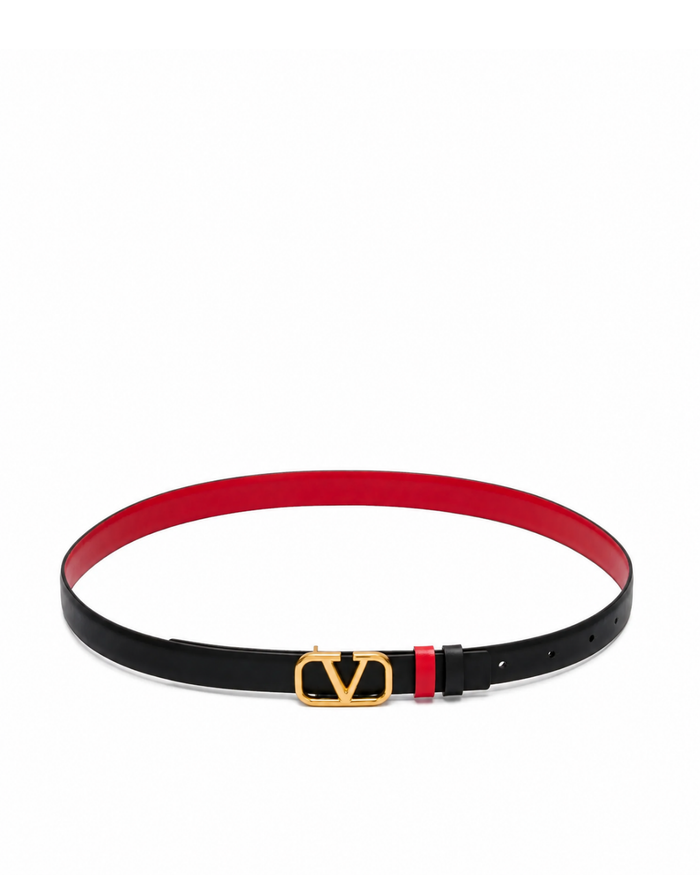 Double-Sided Women’s Leather Belt