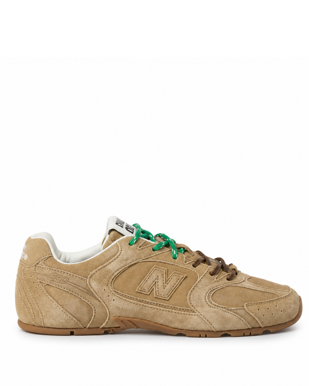 Suede and Mesh Sneakers