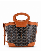 Beluga Mini Black and Tan Tote Bag