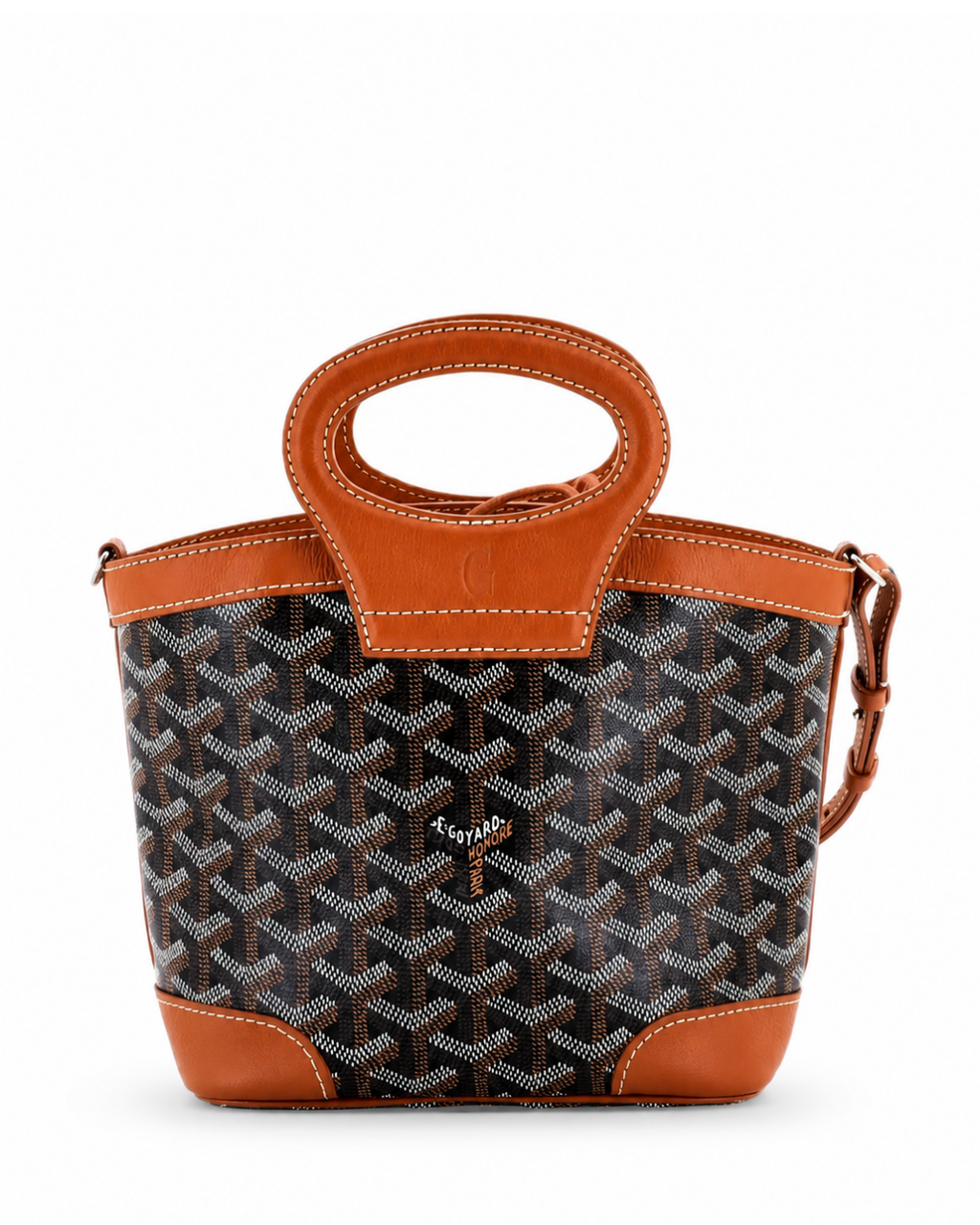 Beluga Mini Black and Tan Tote Bag