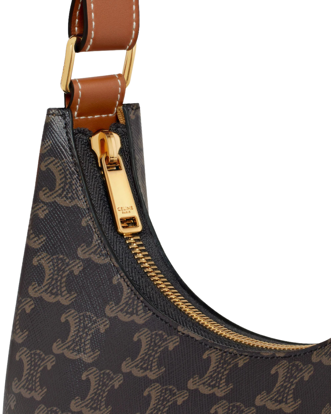AVA Handbag Triomphe Canvas and Calfskin
