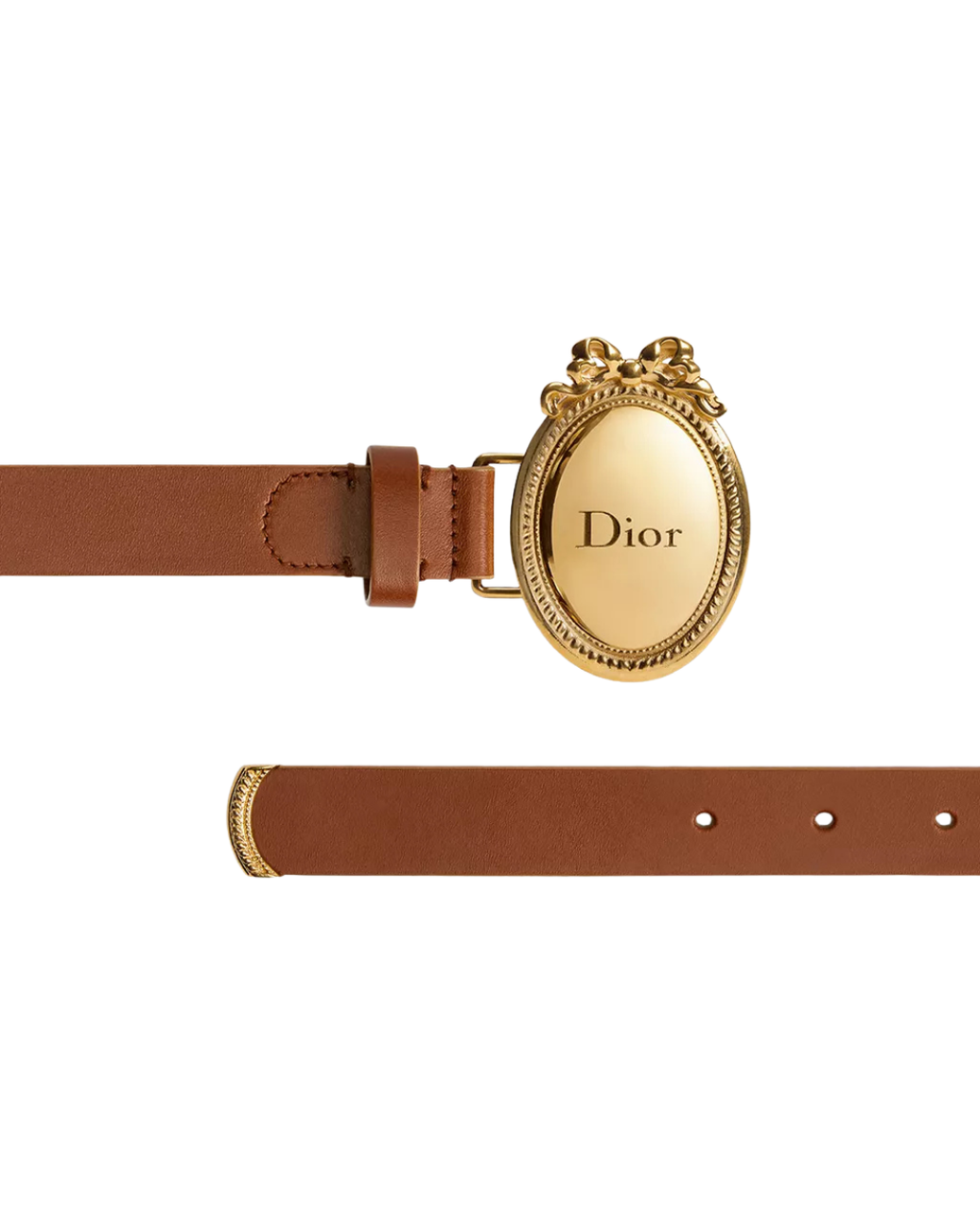 Médaillon 25mm Leather Belt