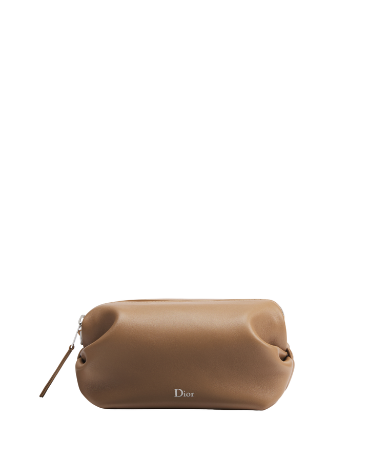Bow Pouch Camel Brown