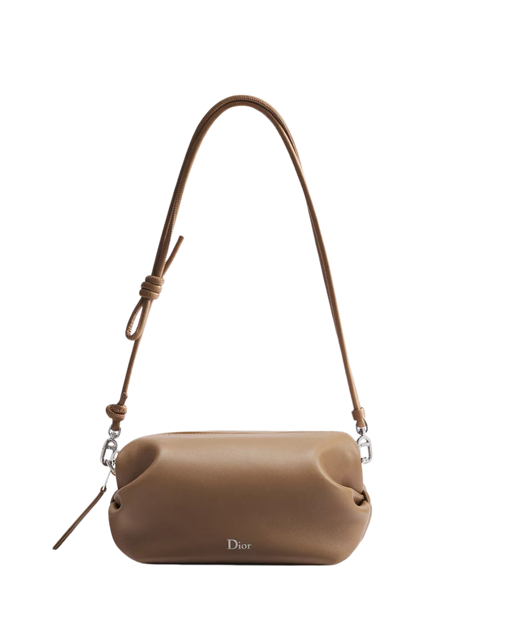 Bow Pouch Camel Brown