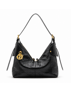 Crinkled Calfskin Macrocannage Large Voyage Bag