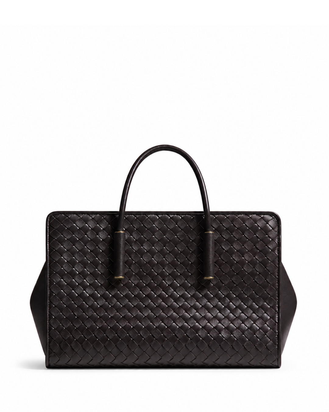 Small Barbara Tote Bag  – Dark Brown