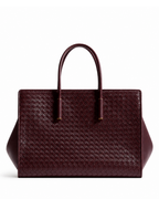 Barbara Tote Bag  – Burgundy