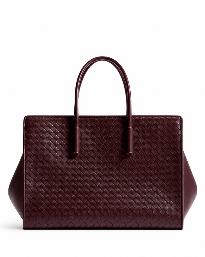 Barbara Tote Bag  – Burgundy