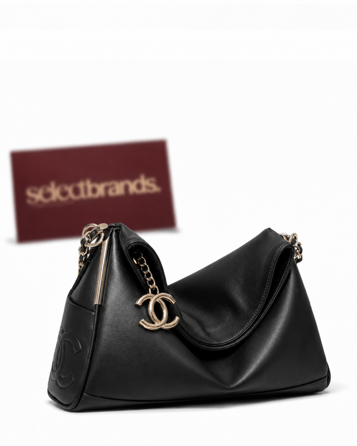 CC 2021 Quilted Flap Hobo Bag