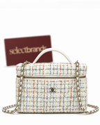 CC 2020 Tweed Vanity Case Bag