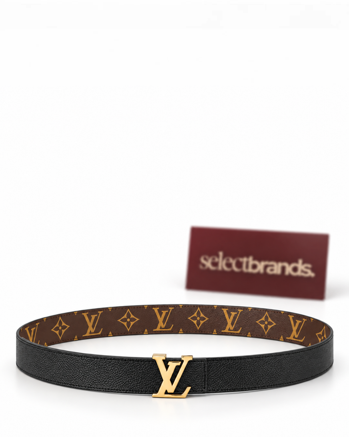 Initials 30mm Reversible Leather Belt