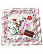 LV x TM Monogram Superflat Shawl