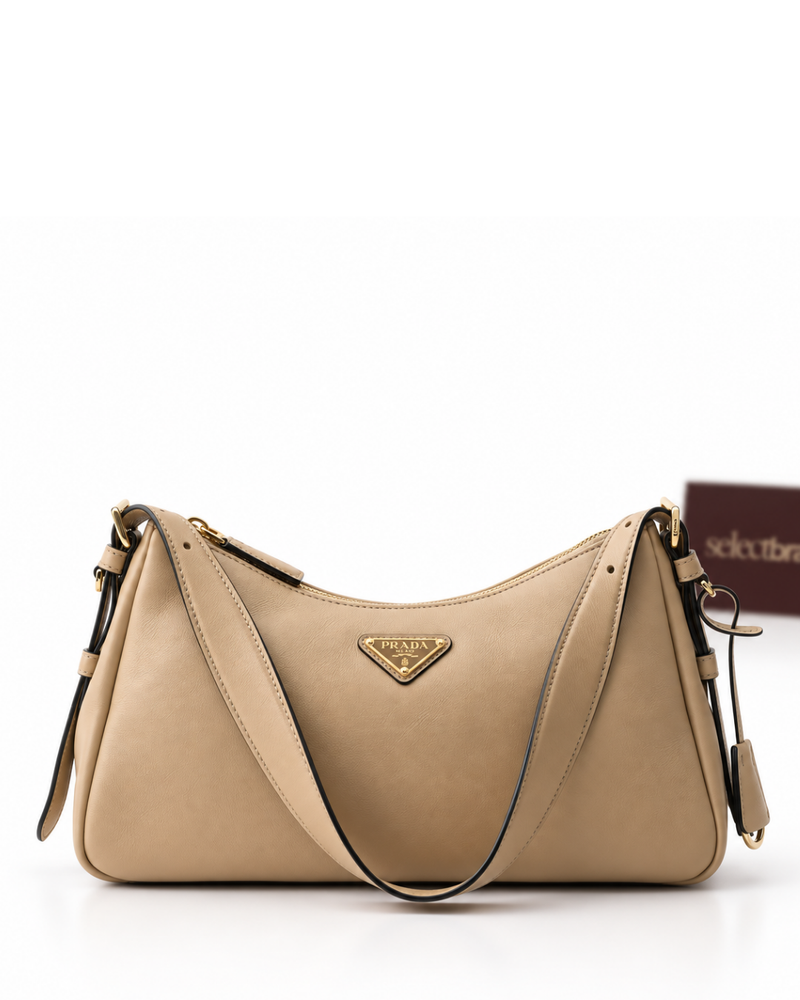 Aimée Medium Leather Shoulder Bag