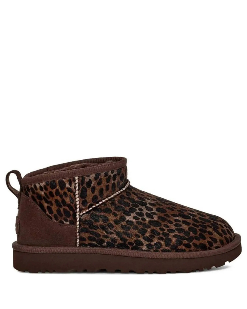 Classic Ultra Mini Boot – Leopard