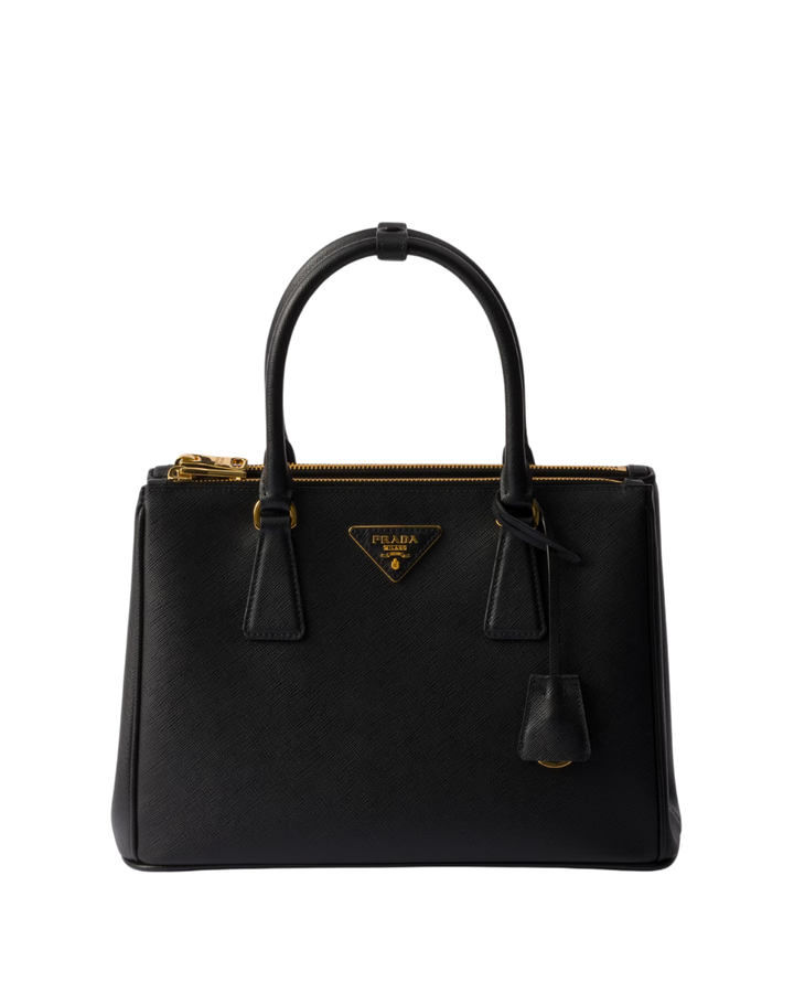 Galleria Medium Saffiano Leather Bag – Black