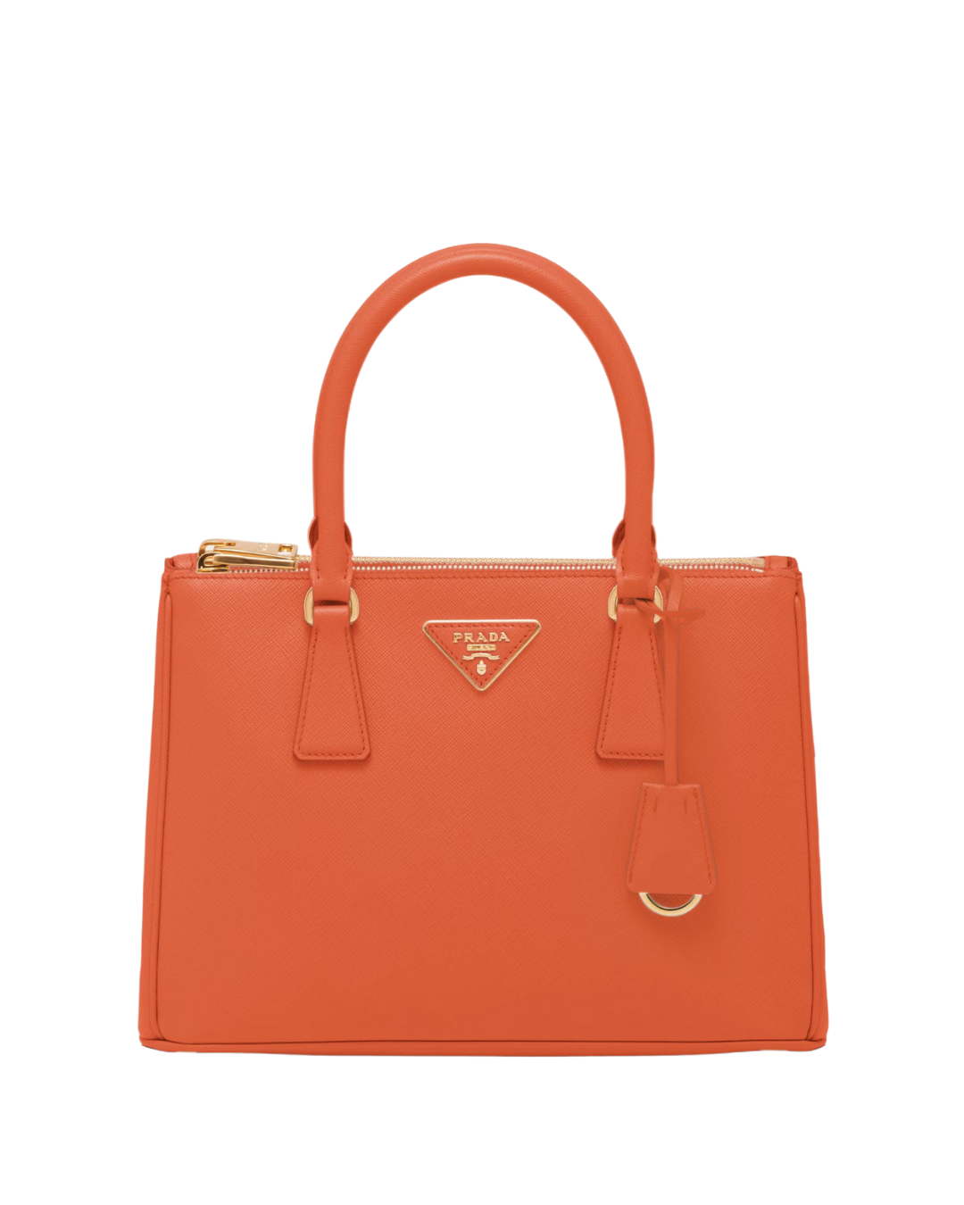 Galleria Medium Saffiano Leather Bag – Orange